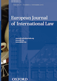 European Journal of International Law - EJIL