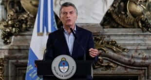 El presidente argentino, Mauricio Macri