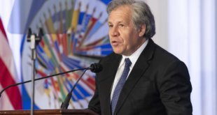 El secretario general de la Organización de Estados Americanos (OEA), Luis Almagro