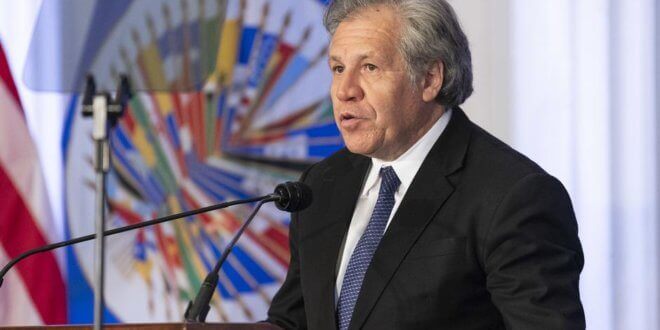 El secretario general de la Organización de Estados Americanos (OEA), Luis Almagro