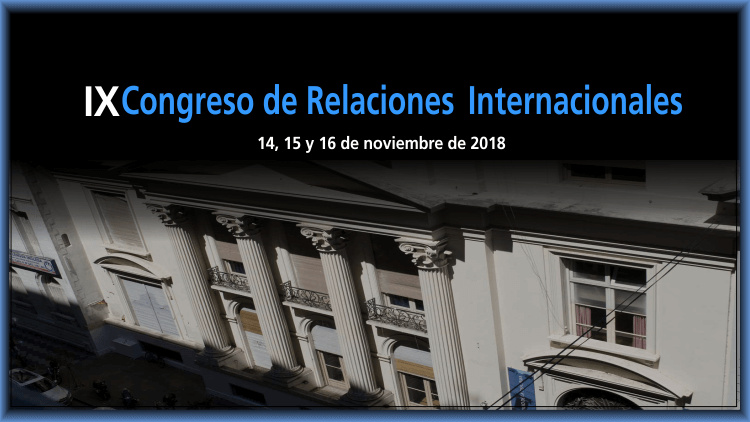 IX Congreso de Relaciones Internacionales
