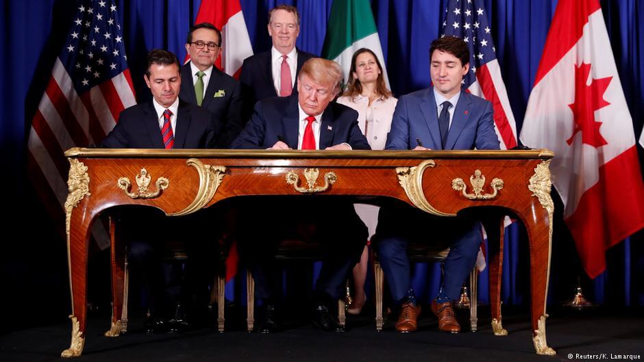 México, Canadá y EE.UU. firman acuerdo sucesor del Nafta