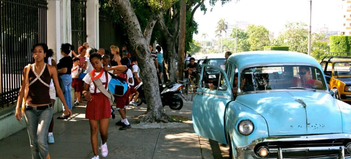 Dossier 2018 - Semana 44 5 Foto de achivo: Radmilla Suleymanova Salida de la escuela en La Habana, Cuba.