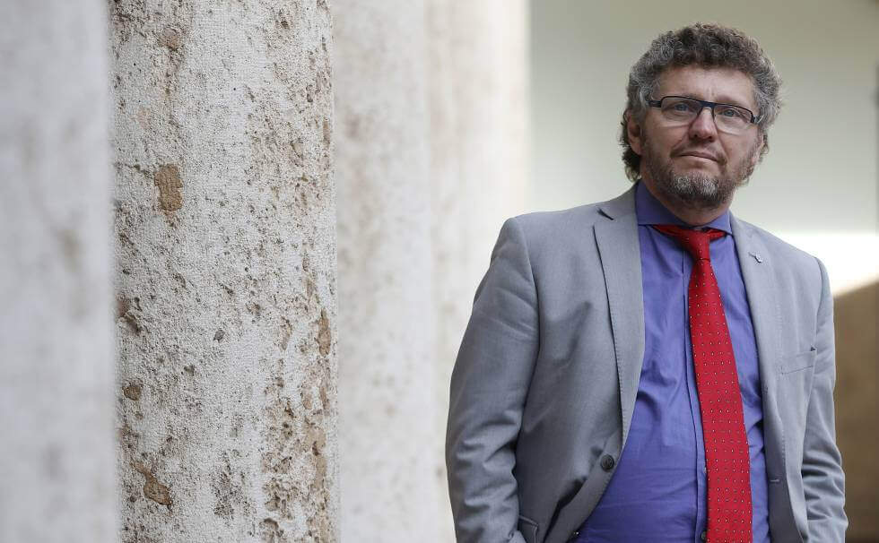 Salvioli durante su participación en el congreso celebrado esta semana en Valencia. Miguel Ángel Polo