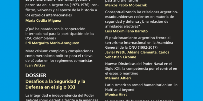 Revista Relaciones Internacionales nº 55