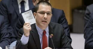 ONU/Manuel Elias Jorge Arreaza, ministro de Asuntos Exteriores de Venezuela, habla en el Consejo de Seguridad.