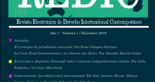 Revista Electrónica de Derecho Internacional Contemporáneo