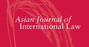 Asian Journal of International Law - Volume 9, Issue 2, July 2019