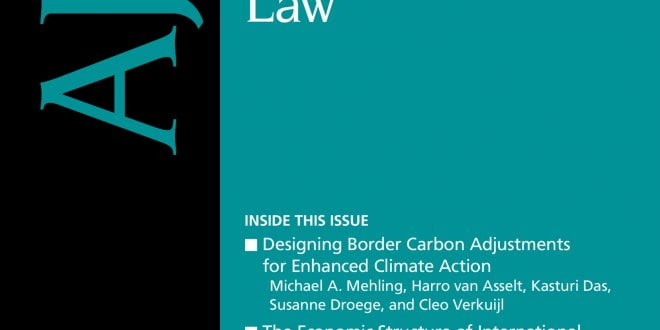 American Journal of International Law - Volume 113 - Issue 3 - July 2019