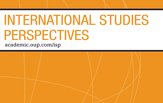 International Studies Perspectives - Volume 20, Issue 3, August 2019
