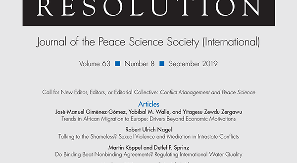 Journal of Conflict Resolution - Volume 63 Issue 8, September 2019
