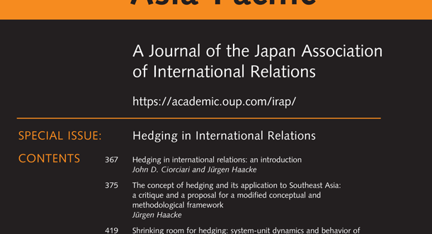 International Relations of the Asia-Pacific - Volume 19, Issue 3, September 2019