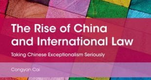The Rise of China and International Law