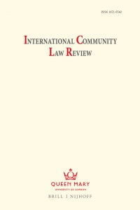 International Community Law Review