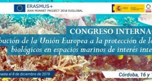Congreso Internacional "La contribución de la Unión Europea a la protección de los recursos biológicos en espacios marinos de interés internacional"