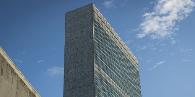 ONU/Rick Bajornas Edificio del Secretariado de las Naciones Unidas en Nueva York