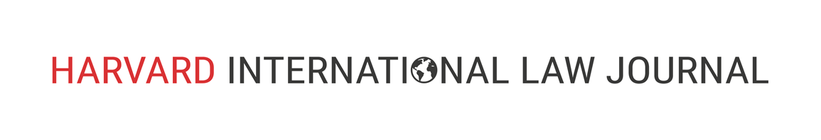 Harvard International Law Journal