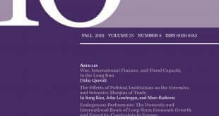 International Organization - Volume 73 - Issue 4 - Fall 2019
