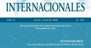 Estudios Internacionales - Vol. 51 Núm. 194 (2019): Septiembre-Diciembre