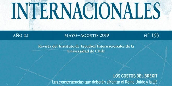 Estudios Internacionales - Vol. 51 Núm. 194 (2019): Septiembre-Diciembre