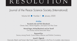 Journal of Conflict Resolution - Volume 64 Issue 1, January 2020