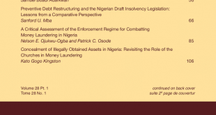African Journal of International and Comparative Law - Volume 28, Issue 1, February, 2020