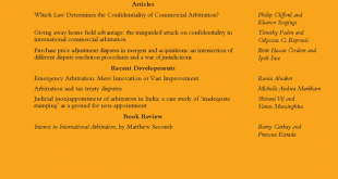 Arbitration International - Volume 35, Issue 4, December 2019