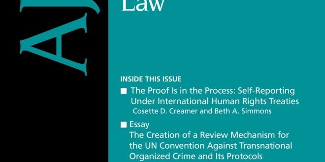 American Journal of International Law - Volume 114 - Issue 1 - January 2020