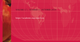 International Journal of Constitutional Law - Volume 17, Issue 4, October 2019
