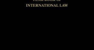 The Australian Year Book of International Law
