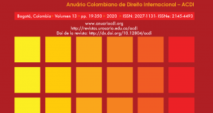 ACDI - Anuario Colombiano de Derecho Internacional - Vol. 13 (2020)