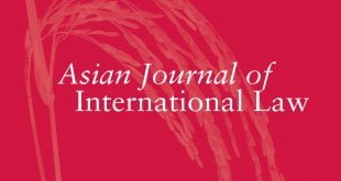 Asian Journal of International Law - Volume 10 - Issue 1 - January 2020