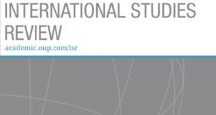 International Studies Review - Volume 22, Issue 1, March 2020