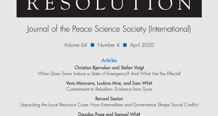 Journal of Conflict Resolution - Volume 64 Issue 4, April 2020