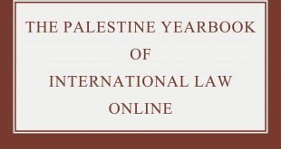 The Palestine Yearbook of International Law Online