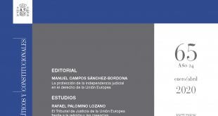 Revista de Derecho Comunitario Europeo - número 65, Enero/Abril 2020