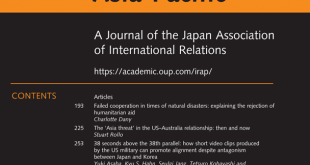 International Relations of the Asia-Pacific - Volume 20, Issue 2, May 2020