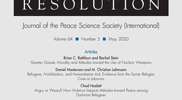 Journal of Conflict Resolution - Volume 64 Issue 5, May 2020