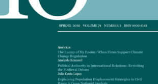 International Organization - Volume 74 - Issue 2 - Spring 2020