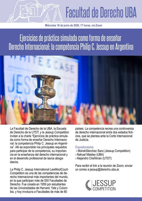 Ejercicios de práctica simulada como formas de enseñar Derecho Internacional: la competencia Philip C. Jessup en Argentina