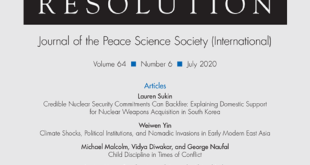 Journal of Conflict Resolution - Volume 64 Issue 6, July 2020