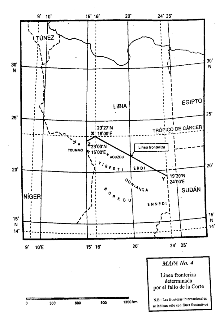 CASO RELATIVO A LA CONTROVERSIA TERRITORIAL (JAMAHIRIYA ÁRABE LIBIA/CHAD) Fallo de 3 de febrero de 1994