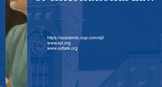 European Journal of International Law - Volume 31, Issue 1, February 2020