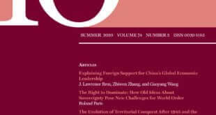 International Organization - Volume 74 - Issue 3 - Summer 2020
