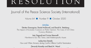 Journal of Conflict Resolution - Volume 64 Issue 9, October 2020
