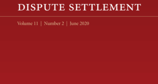Journal of International Dispute Settlement - Volume 11, Issue 2, June 2020