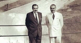 Los Presidentes Raúl Alfonsín y José Sarney firman la "Declaración de Iguazú" 30 noviembre 1985