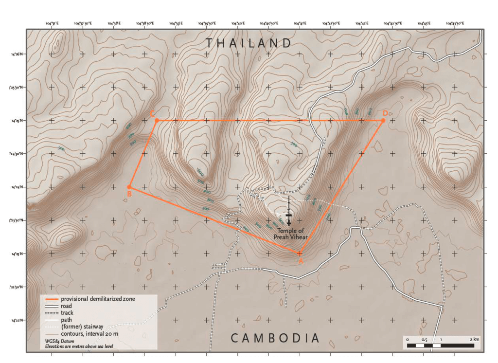 SOLICITUD DE INTERPRETACIÓN DEL FALLO DE 15 DE JUNIO DE 1962 EN LA CAUSA RELATIVA AL TEMPLO DE PREAH VIHEAR (CAMBOYA CONTRA TAILANDIA) (CAMBOYA CONTRA TAILANDIA) [SOLICITUD DE INDICACIÓN DE MEDIDAS PROVISIONALES] Providencia de 18 de julio de 2011