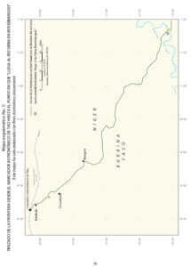 CONTROVERSIA FRONTERIZA (BURKINA FASO/NÍGER) Fallo de 16 de abril de 2013 2 —Mapa esquemático No. 2: Trazado de la frontera desde el marcador astronómico de Tao hasta el punto en que “llega al río Sirba en Bossébangou”