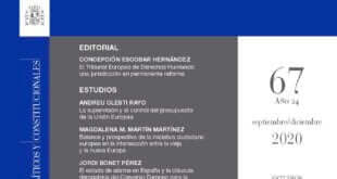 Revista de Derecho Comunitario Europeo - número 67, Septiembre/Diciembre 2020
